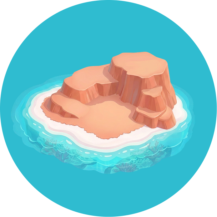 Red island