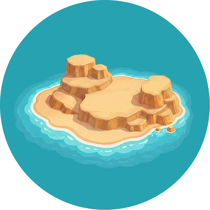 Sandy island