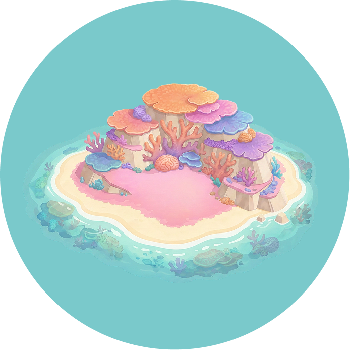Reef sanctuary island